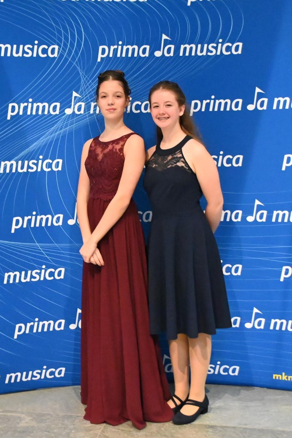 Nele & Valentina glänzen bei „prima la musica“