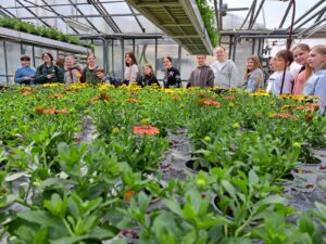Grüner Lernen: 2ab in der Gärtnerei Glanz