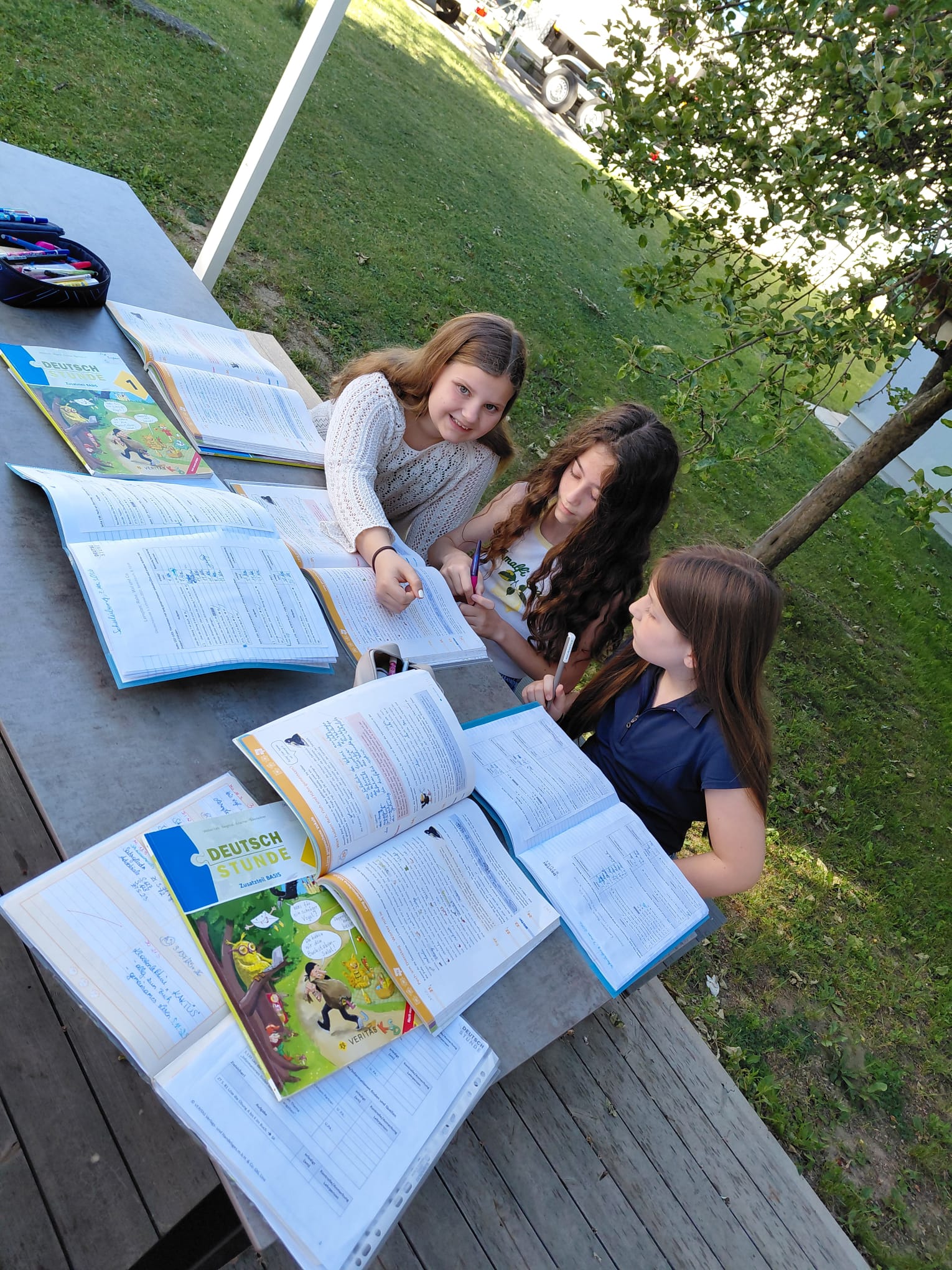 Konzentriertes Lernen abseits des Schulgebäudes