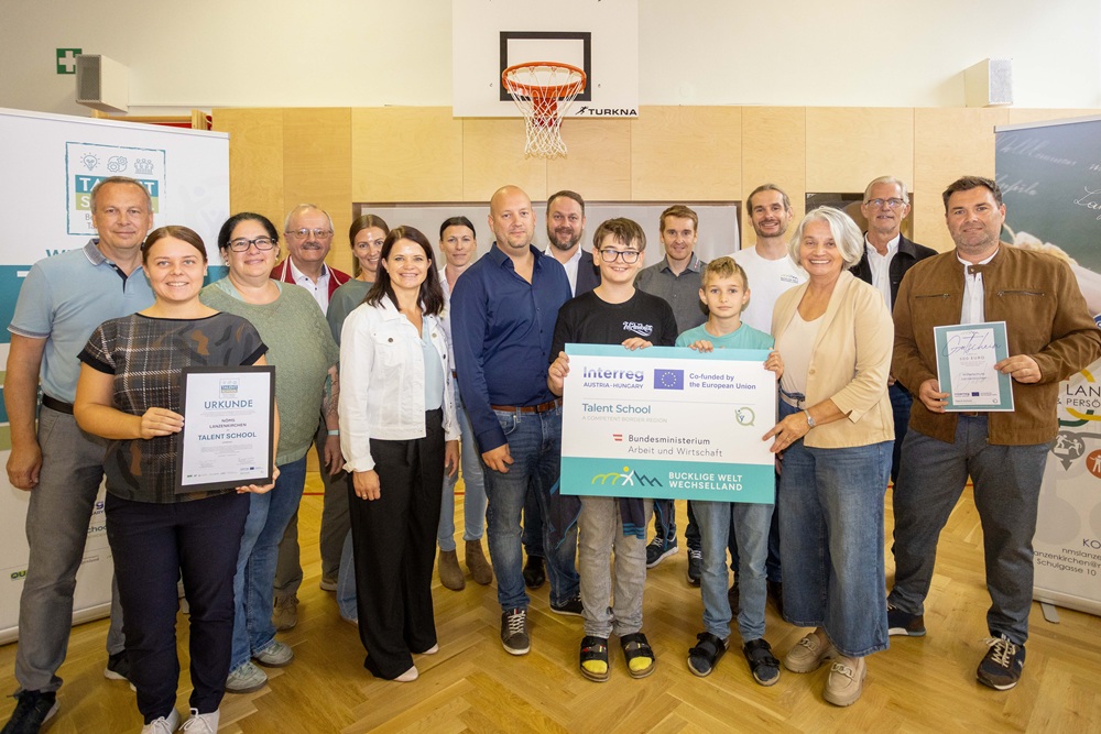 NMS Lanzenkirchen als „Talent School“ zertifiziert