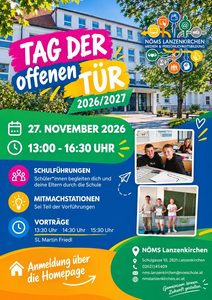 Besuchen Sie uns am Tag der offenen Tür!