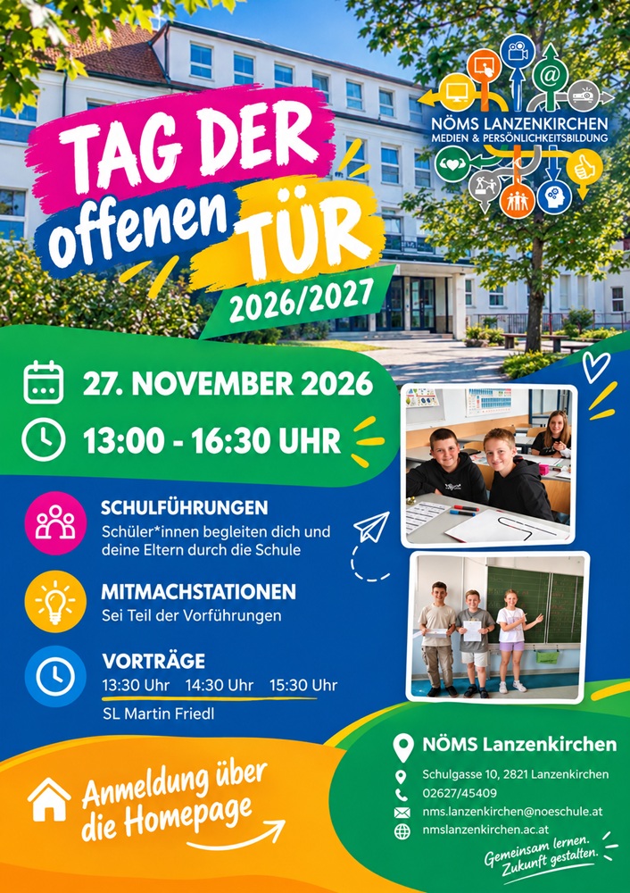 Besuchen Sie uns am Tag der offenen Tür!